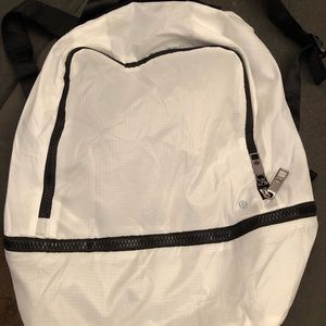 white lululemon backpacks